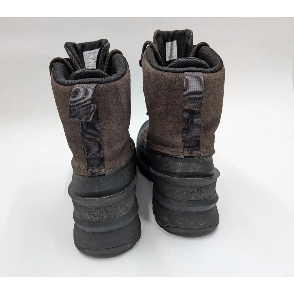 The North Face Chilkat V 400 Waterproof Winter Boots Brown Black Mens NF0A5LW3